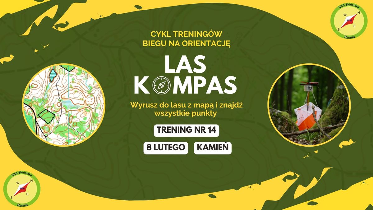 Las Kompas #14 - trening biegu na orientacj\u0119