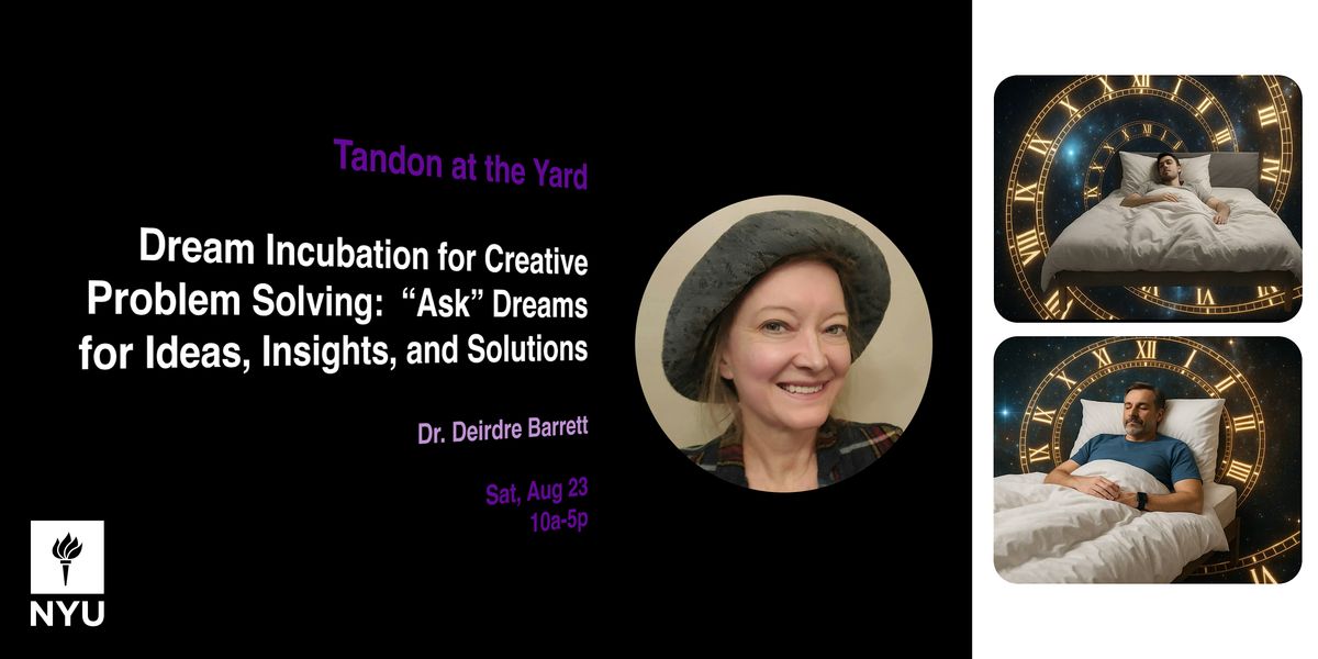Dream Incubation to Facilitate Creative Problem Solving