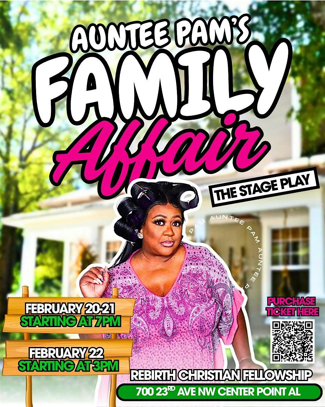 Auntee Pam's Family Affair: The Stage Play