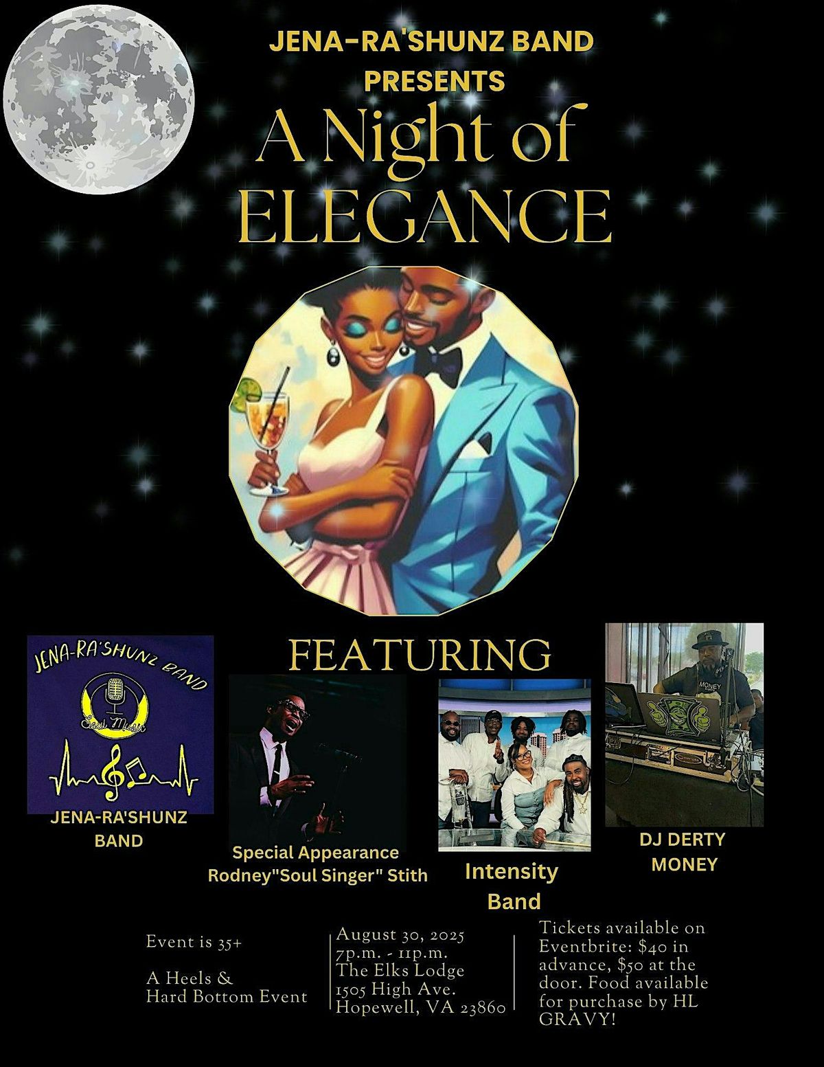 JENA'RA'SHUNZ Presents "A Night of Elegance"