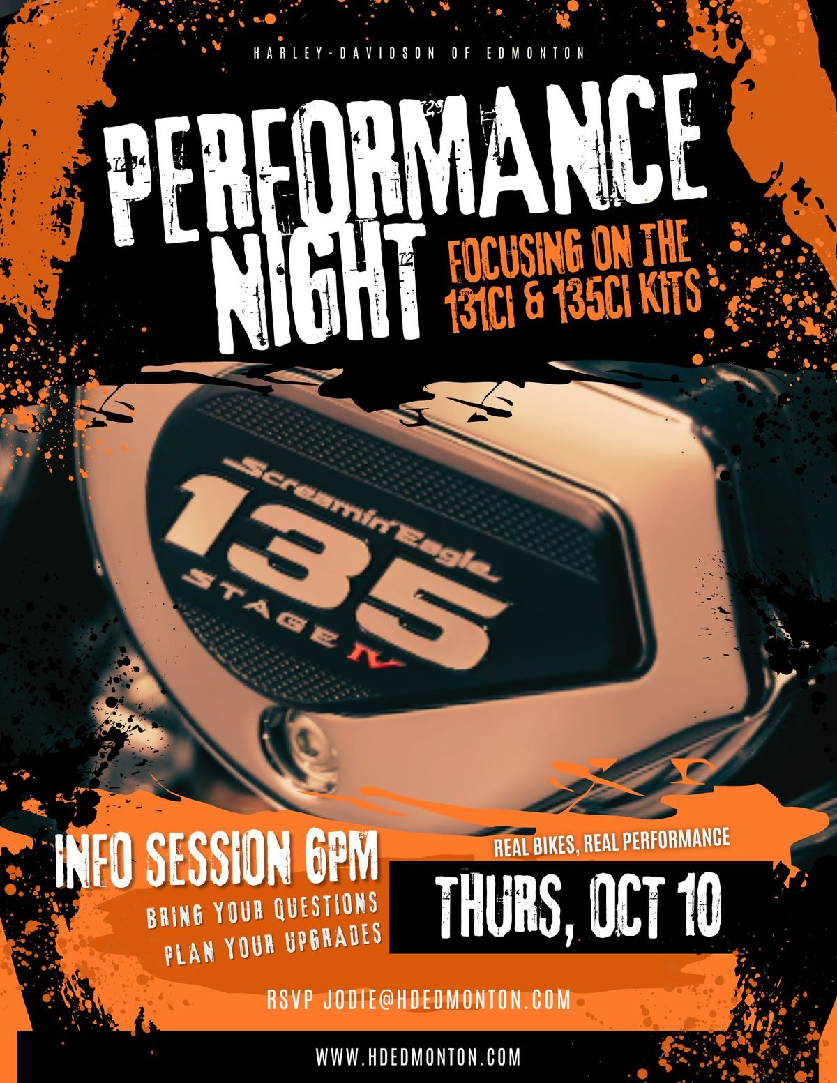 Performance Night 131ci & 135ci kits