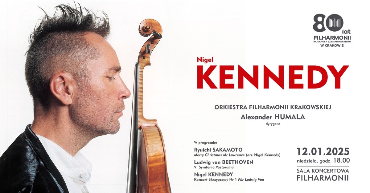 Nigel Kennedy w Filharmonii Krakowskiej