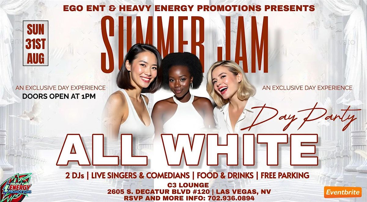SUMMER JAM ALL WHITE DAY PARTY