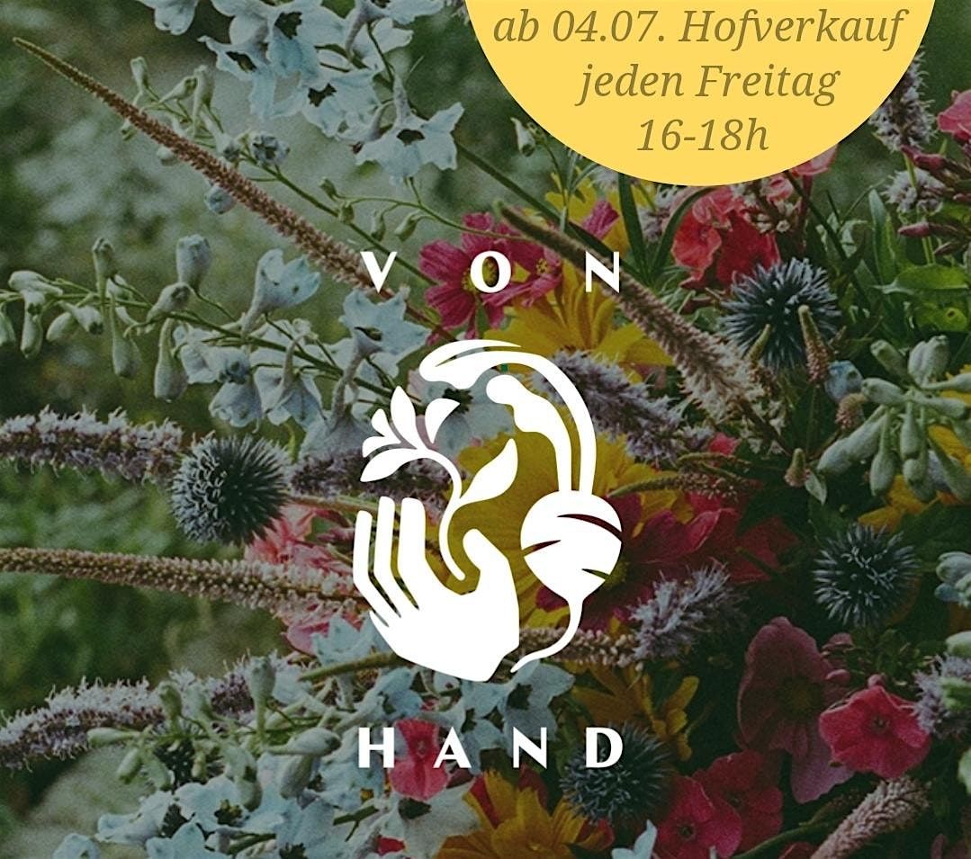 von Hand Hofcafe und Gem\u00fcse\/Blumen Verkauf