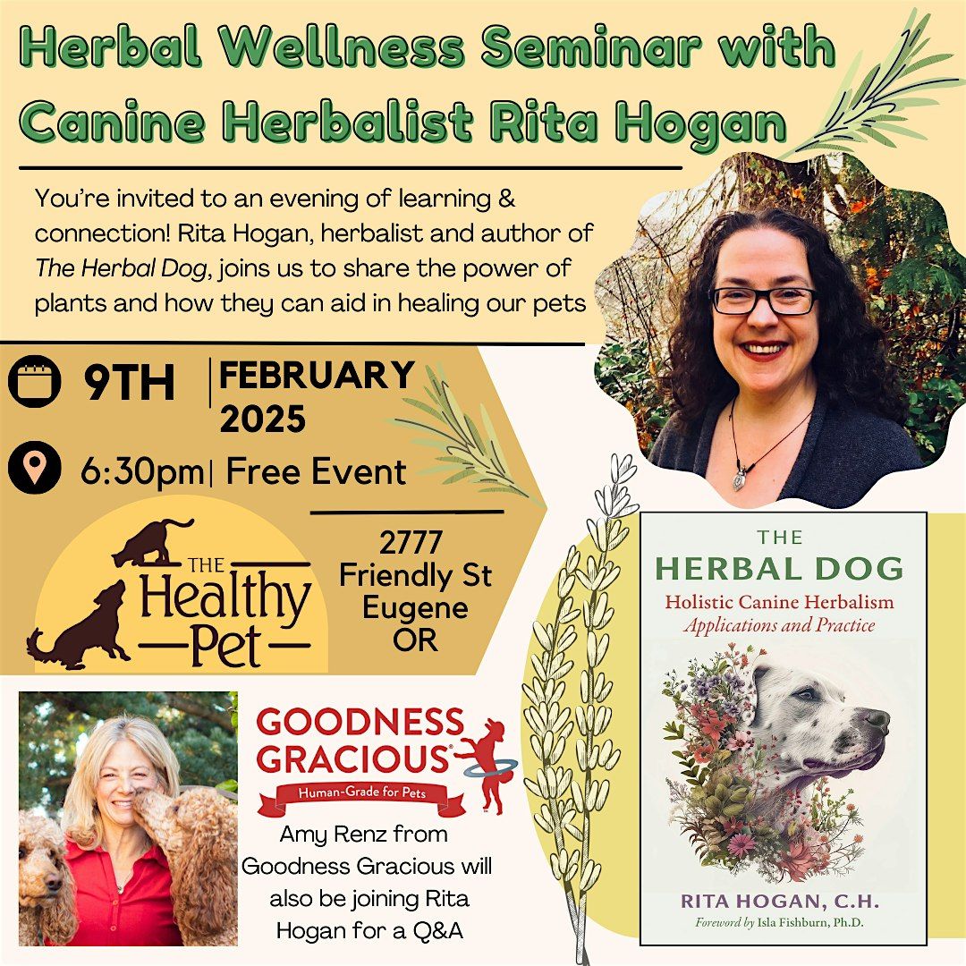 Herbal Wellness Seminar with Rita Hogan