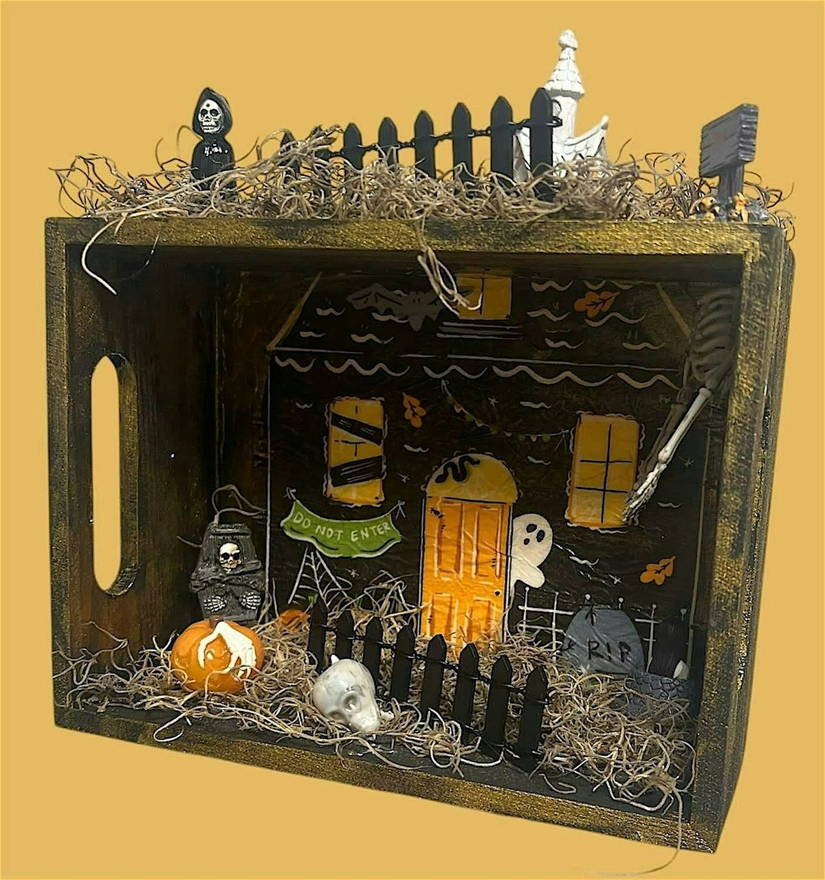 Halloween shadow box