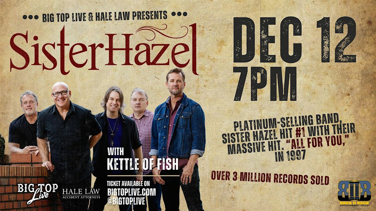 Sister Hazel presented by Hale Law