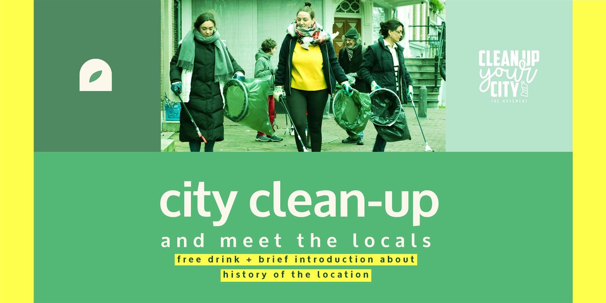 City Clean-up + Free Drink at The Winston