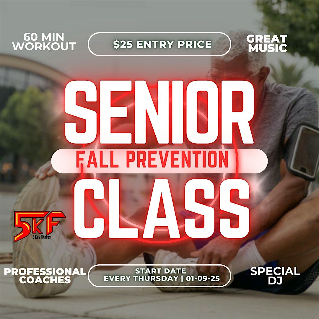 5KeyFitness Presents: Seniors Fall Prevention Class