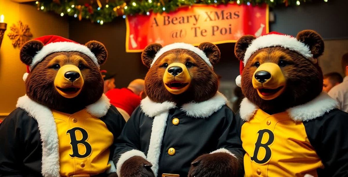 A Beary Christmas at Te Poi