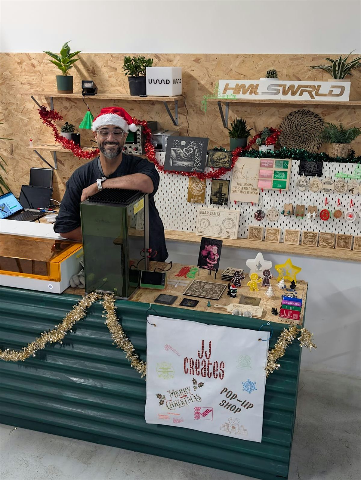 JJ Creates Presents Live Christmas Pop-up Sale