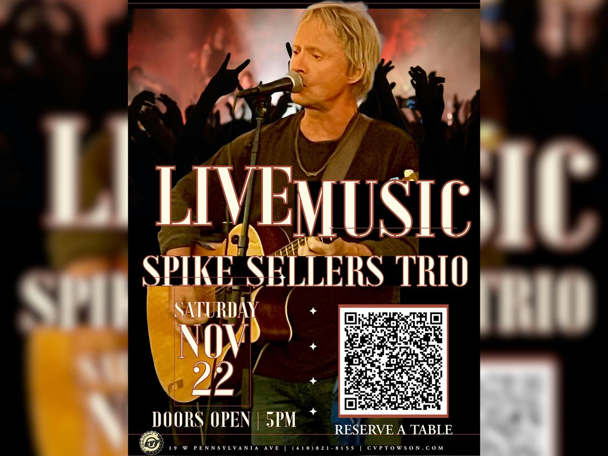 Live Music: Spike Settles Acoustic Trio