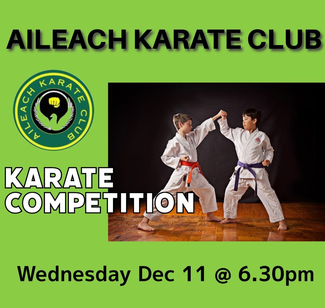 Aileach Karate Competition