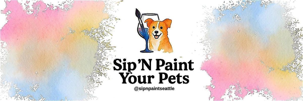 Sip n Paint your pets!
