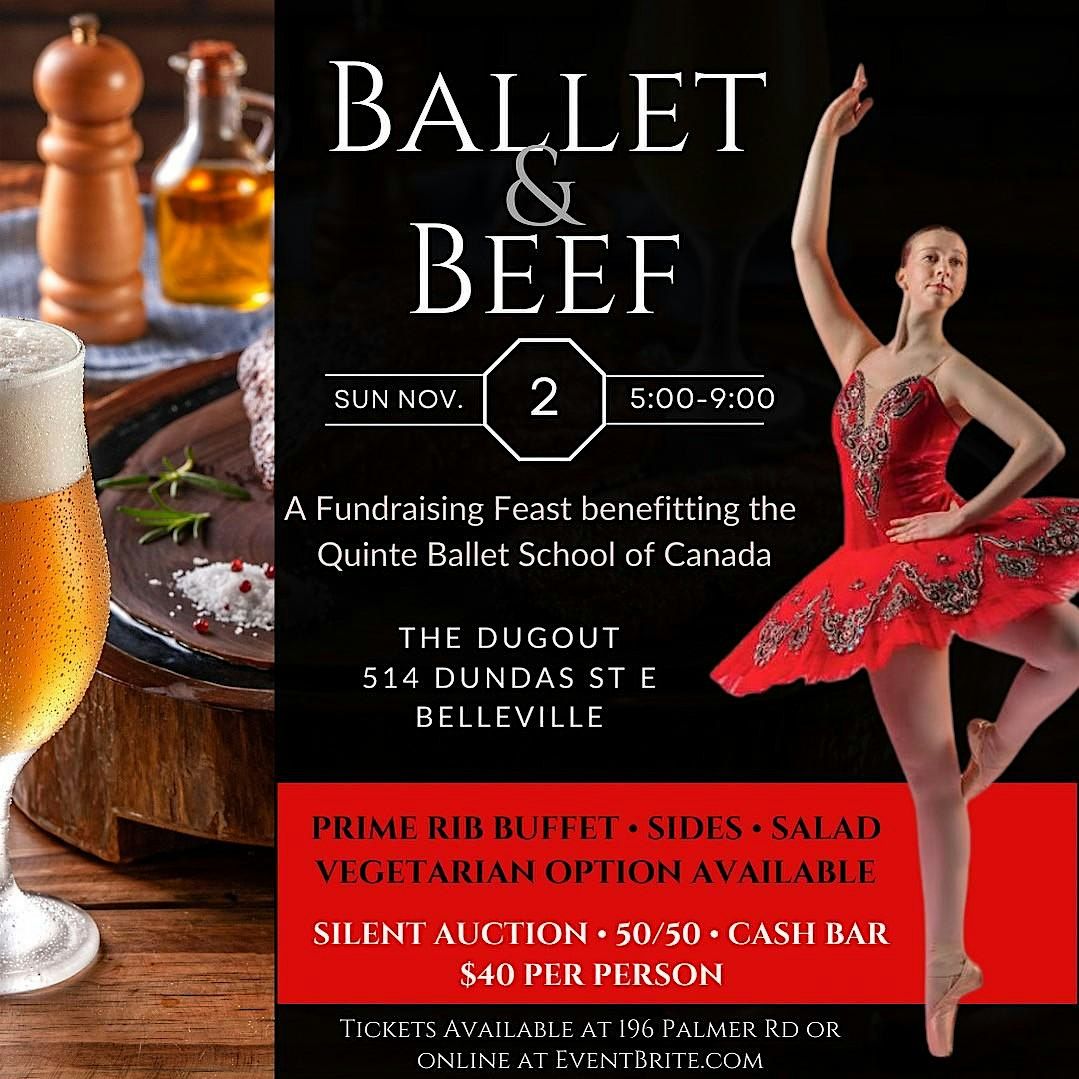 Ballet & Beef: A Fundraising Feast!
