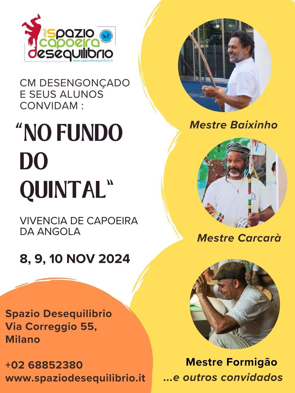 No Fundo Do Quintal - Vivencia de capoeira da Angola