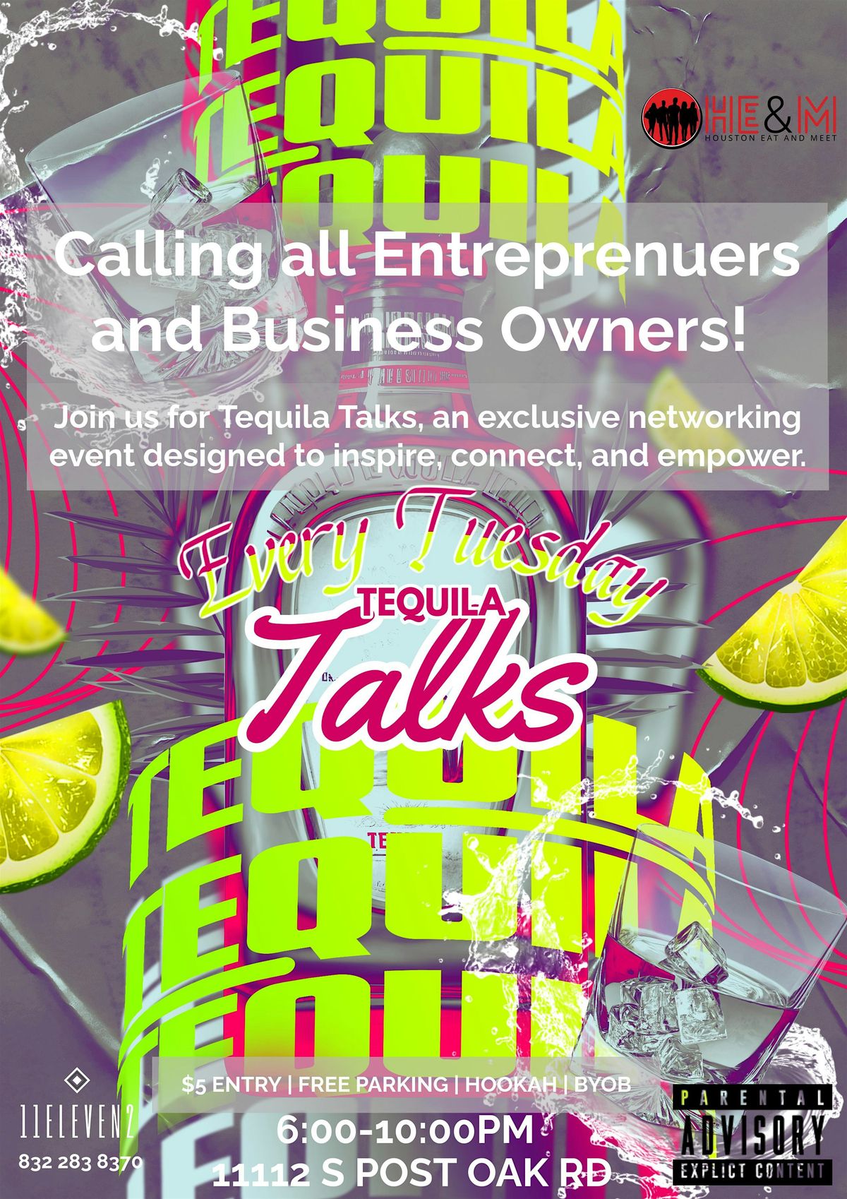 Tequila Talks: Sip, Network, and Grow