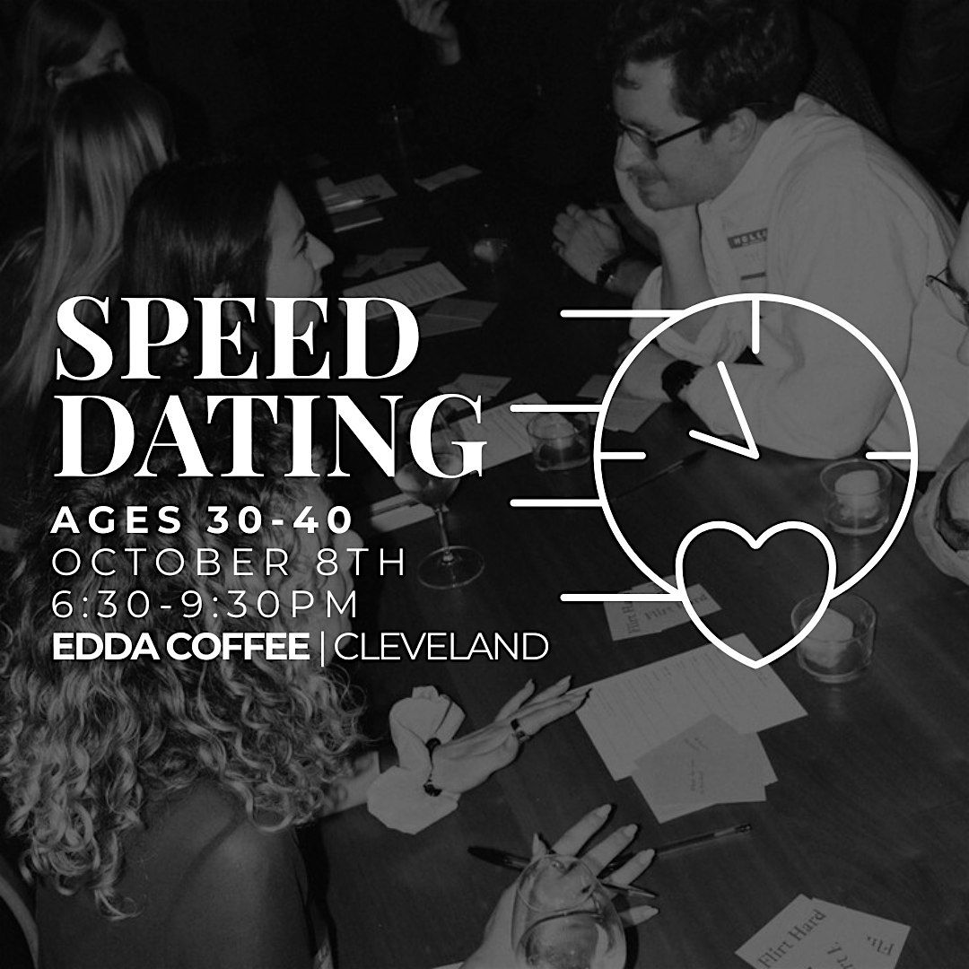 Social Hour: Speed Dating For Ages 30-40