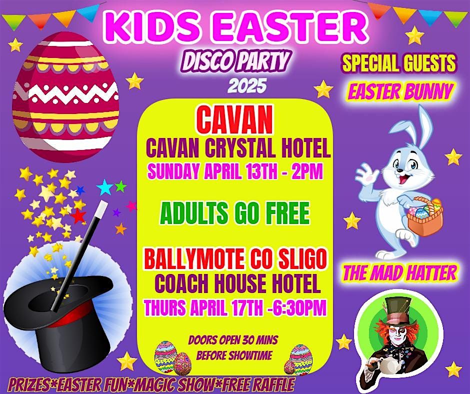 Kids Easter Disco Party - CAVAN