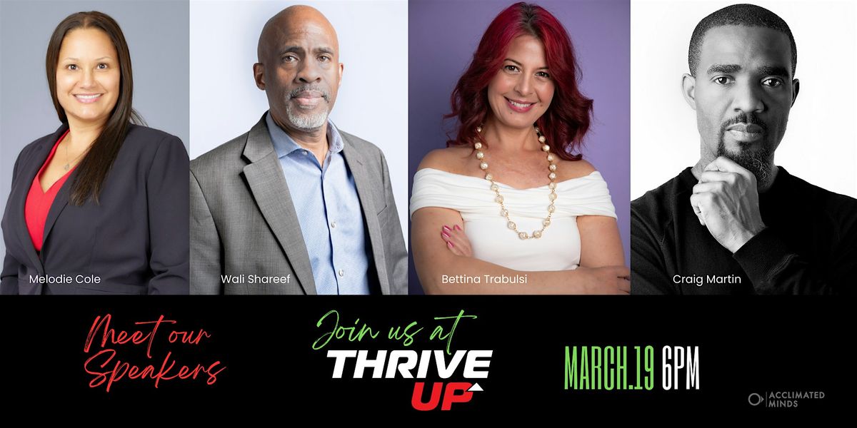 ThriveUp: Network with A-Players, Level Up, and Thrive.