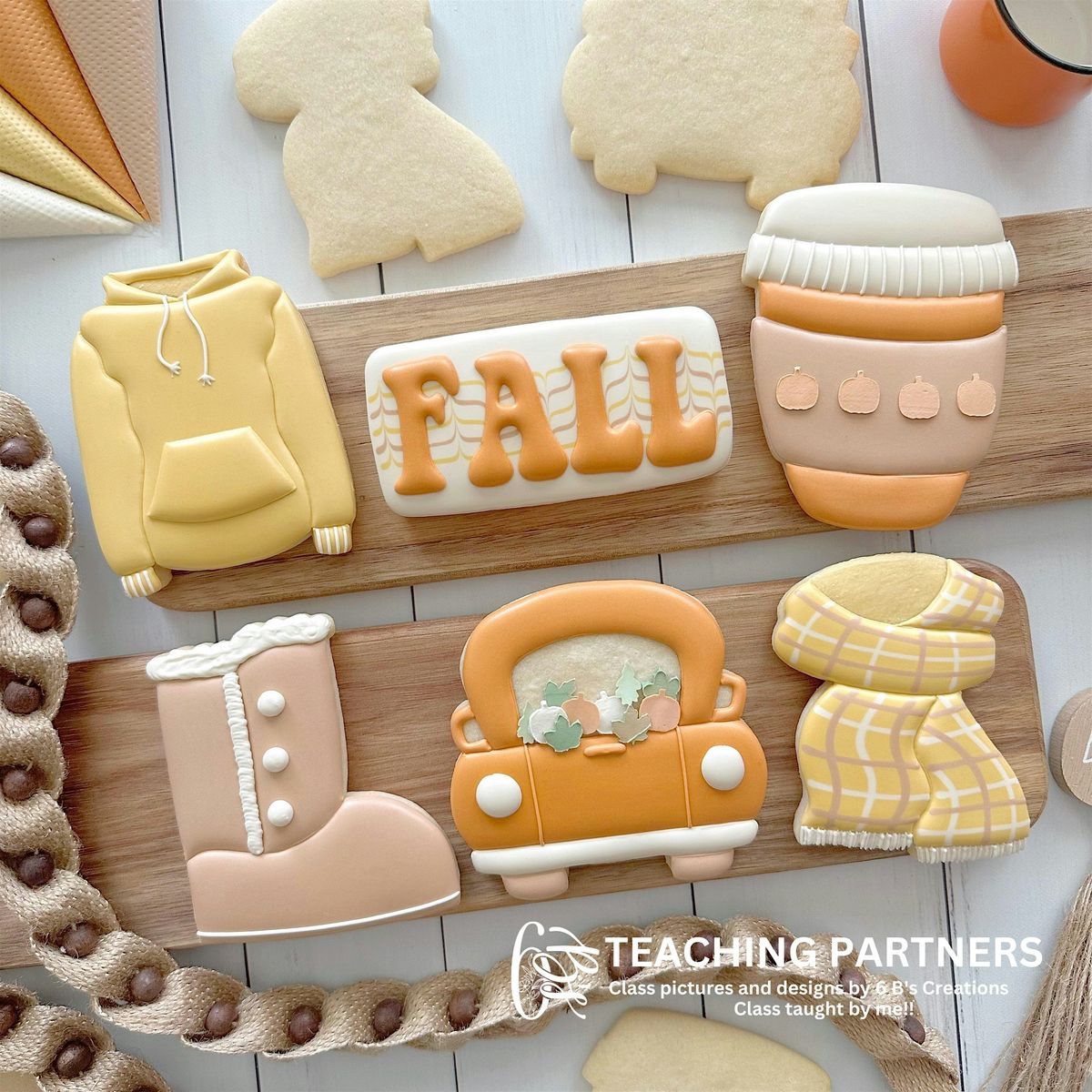 Sweater Weather Intermediate Cookie Decorating Class