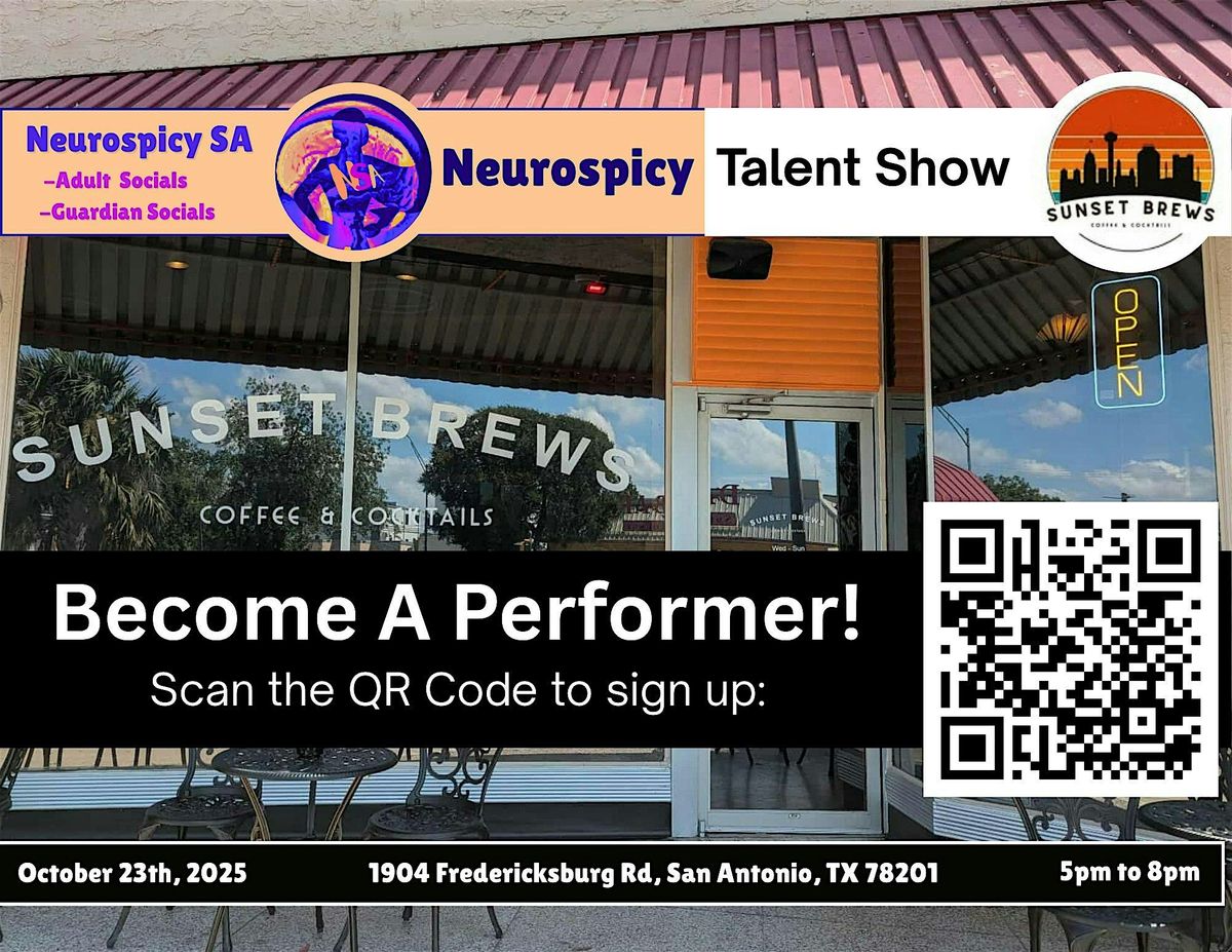 Neurospicy Talent Show