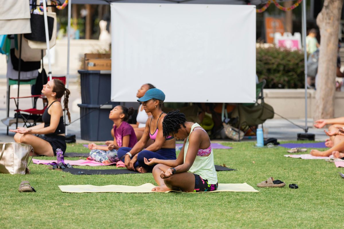 Meditation Styles with Stefanie powered by Yena at Klyde Warren Park