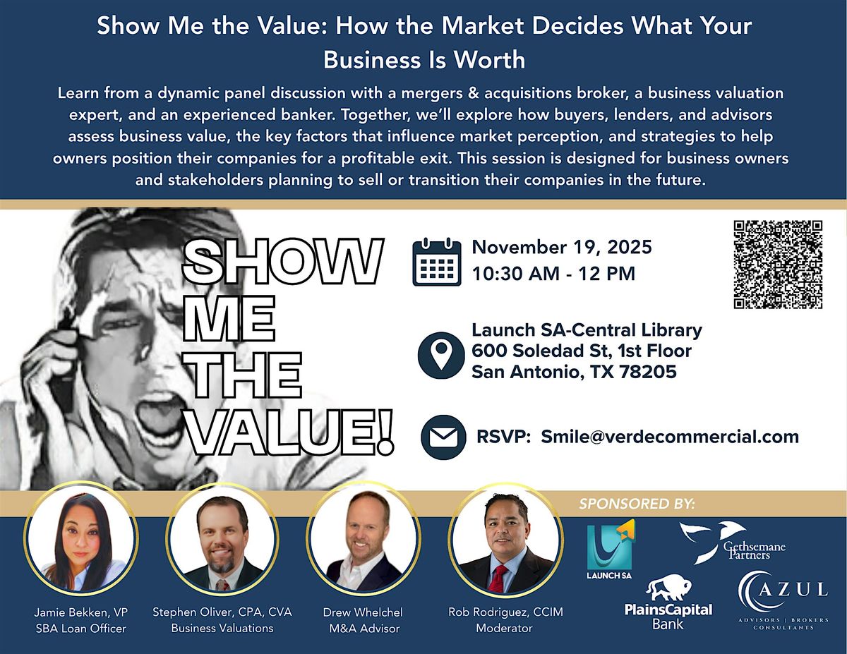 Show Me the Value: How the Market Decides What Your Business Is Worth