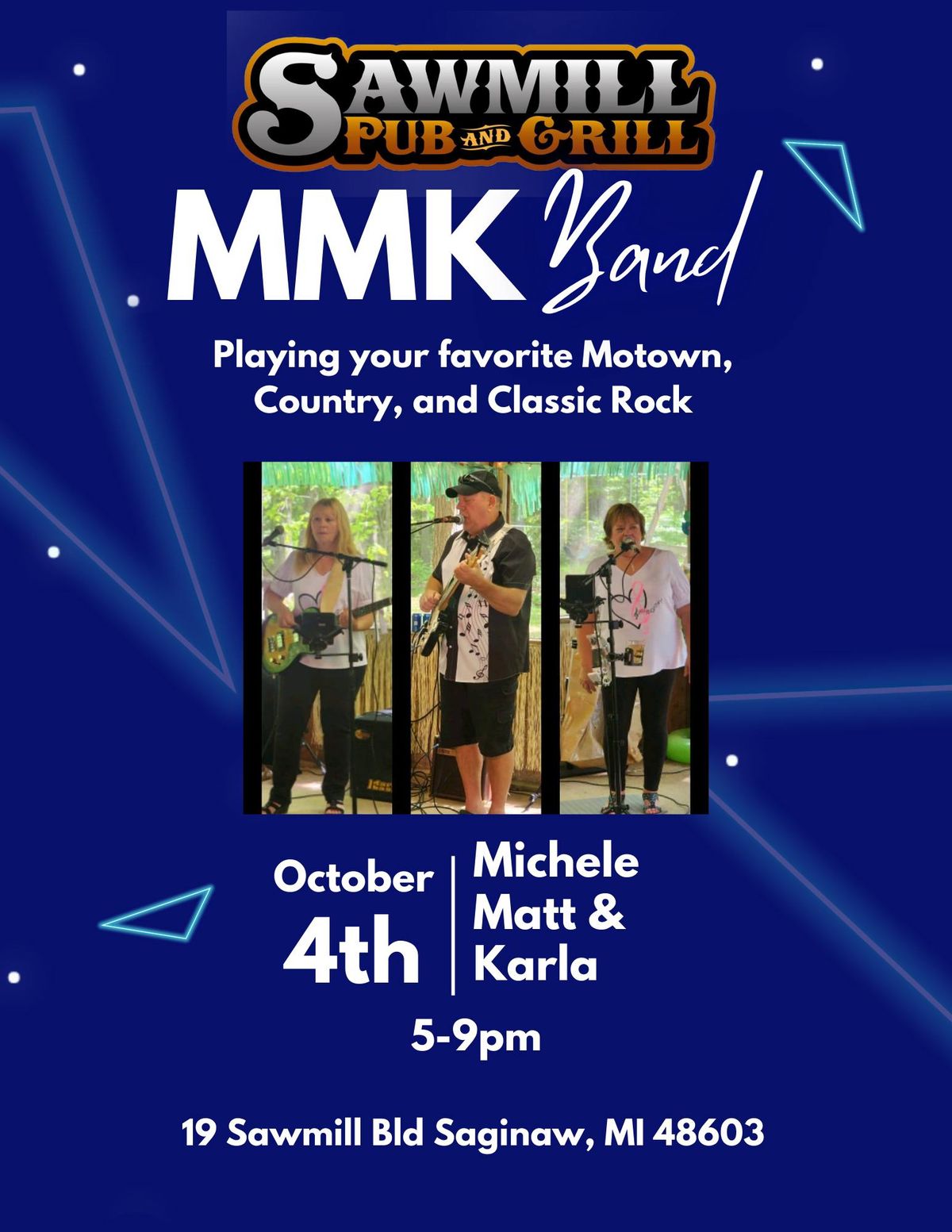 MMK Band Live at The Sawmill