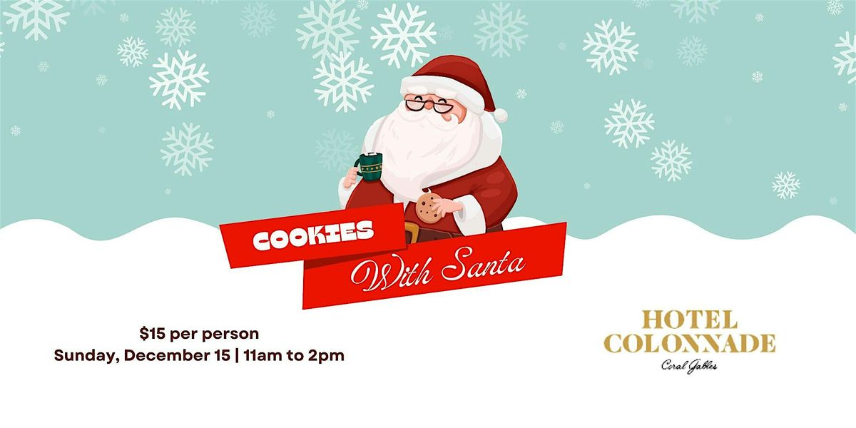 Cookies with Santa