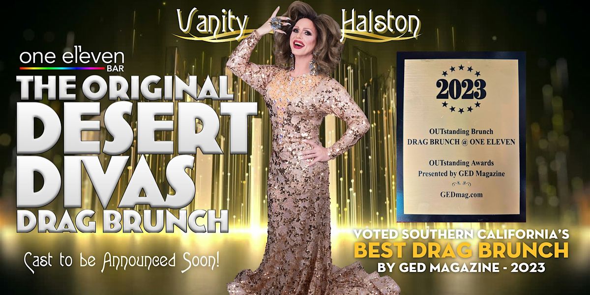 Desert Divas Drag Brunch with Vanity Halston - Aug 31st