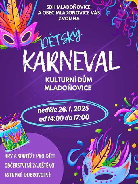 D\u011btsk\u00fd karneval Mlado\u0148ovice 