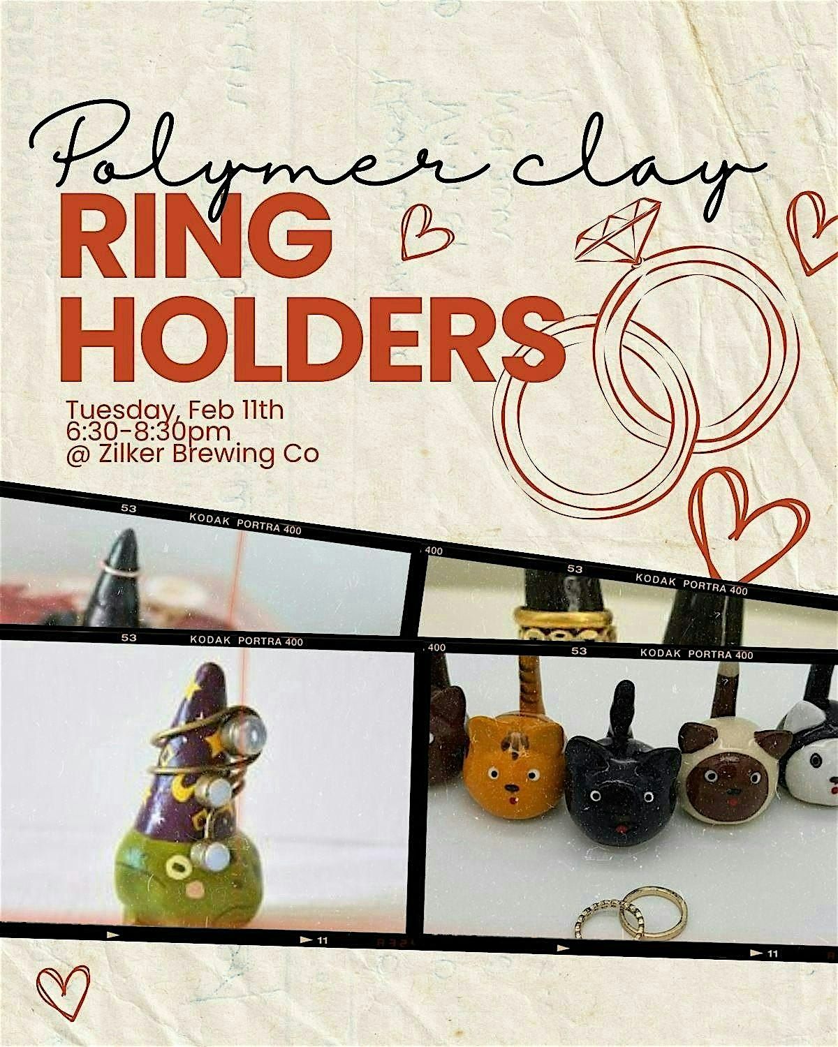 Polymer Clay Ring Holders