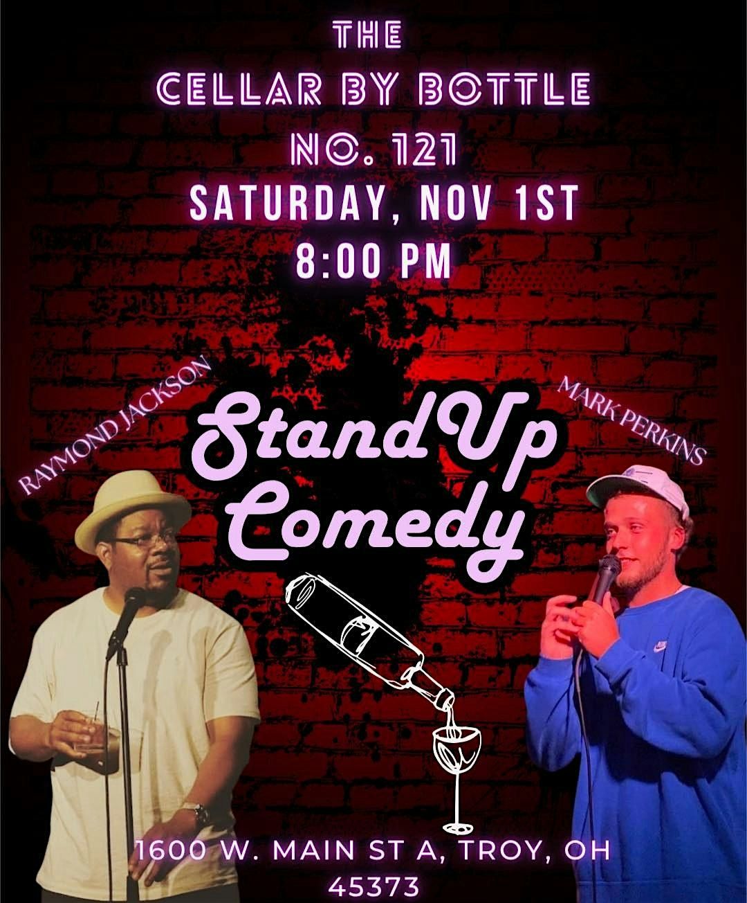 The Cellars 2nd Comedy Night!