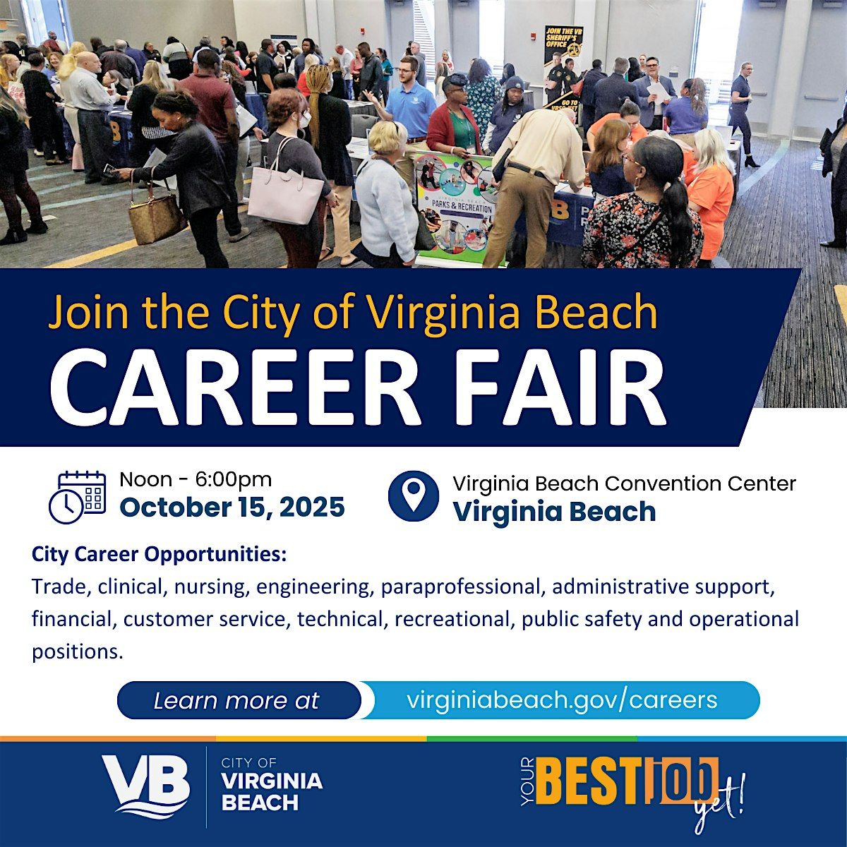 City of Virginia Beach Career Fair