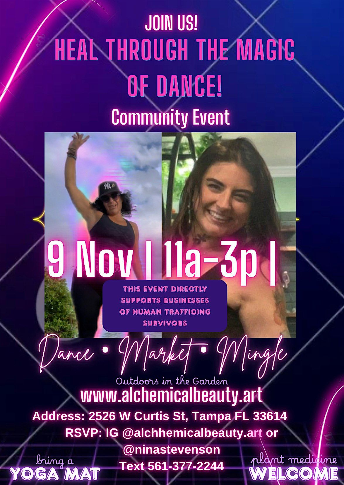 Heal Through the Magic of Dance - Dance ~ Market ~ Mingle ~ Community Event
