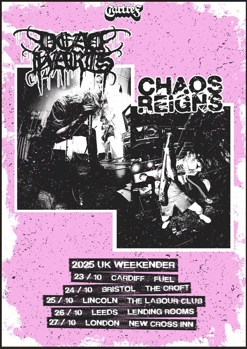 Dead Harts & Chaos Reigns at Lending Rooms, Leeds (26th October 2025)