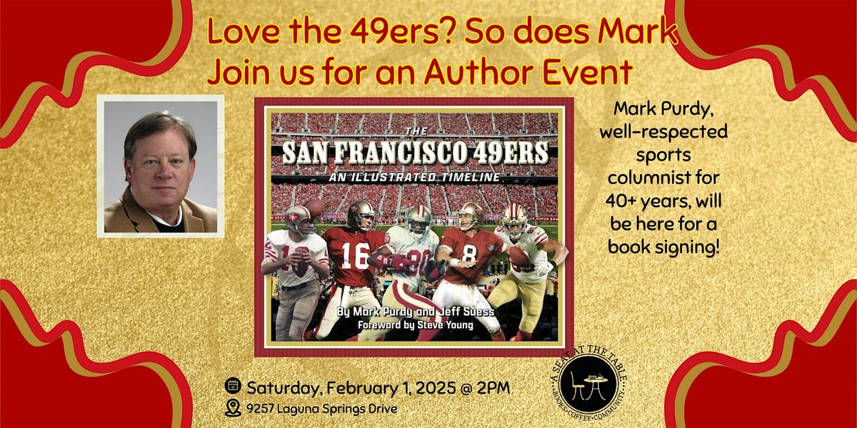 Author Book Signing with Mark Purdy