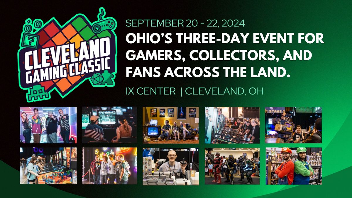 Cleveland Gaming Classic Convention 2024