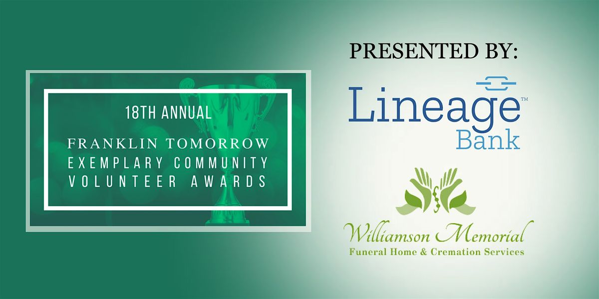 NEW DATE: Franklin Tomorrow Community Volunteer Awards