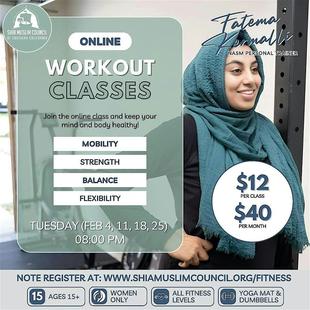 Online Workout Classs