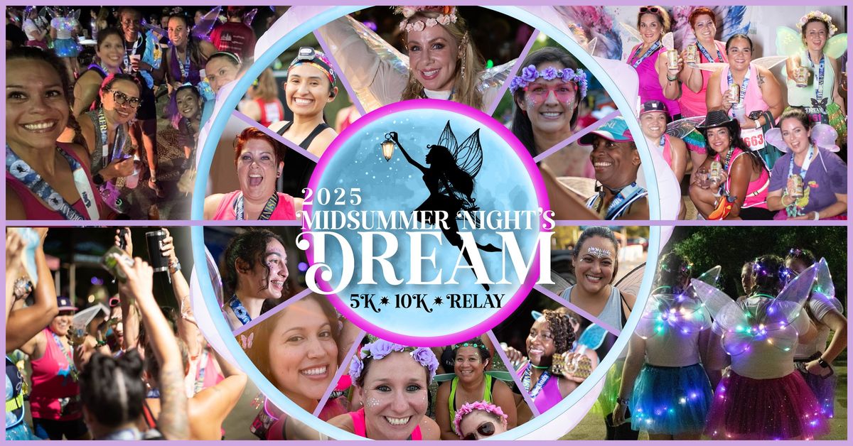 Midsummer Night's Dream Women's Run 5k, 10k, and two-person 10k relay 2025