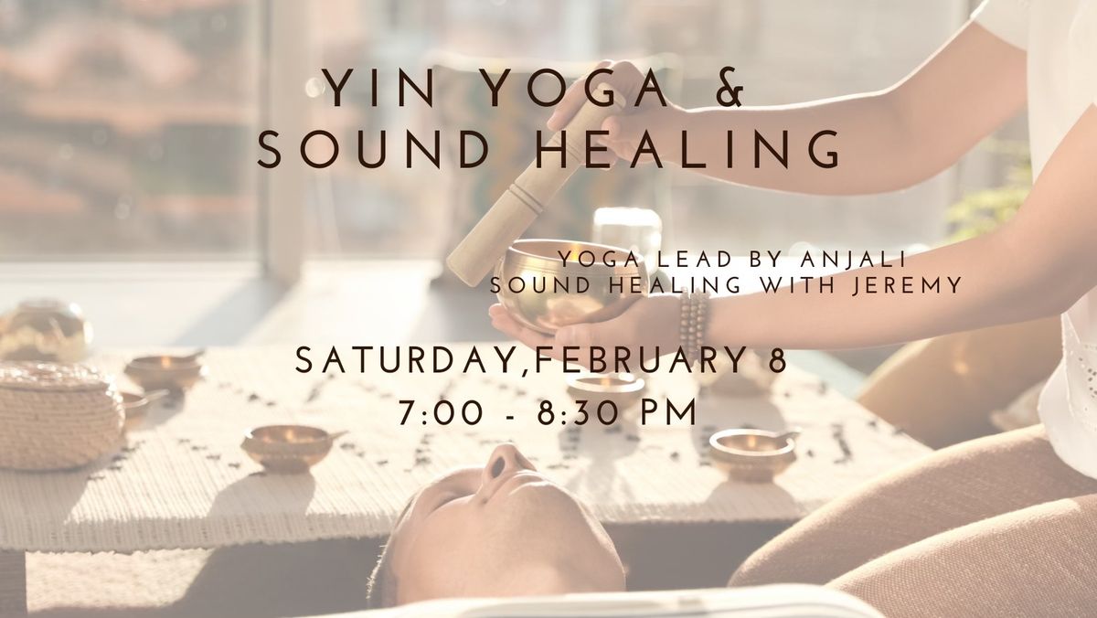 Yin Yoga & Sound Bowls