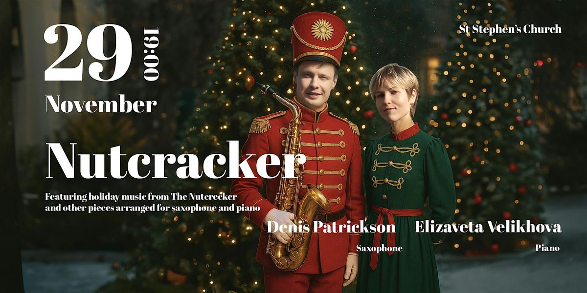 Nutcracker | Christmas music | Saxophone and Piano