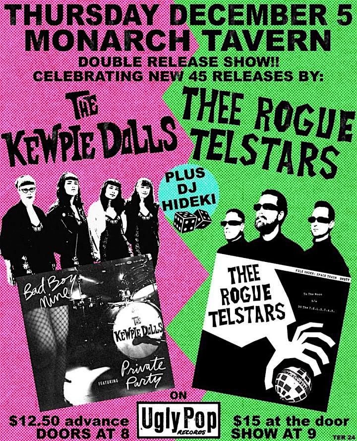 Kewpie Dolls & Thee Rogue Telstars RECORD RELEASE