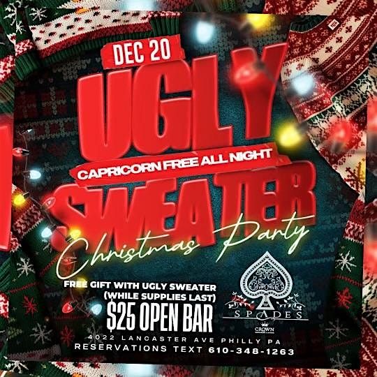 Ugly Sweater Party