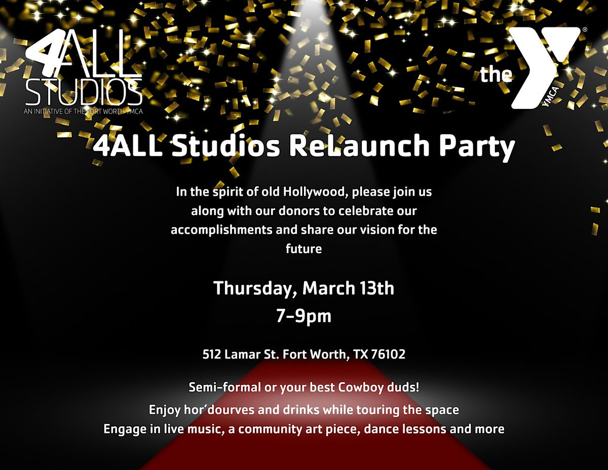 4ALL Studios ReLaunch Party