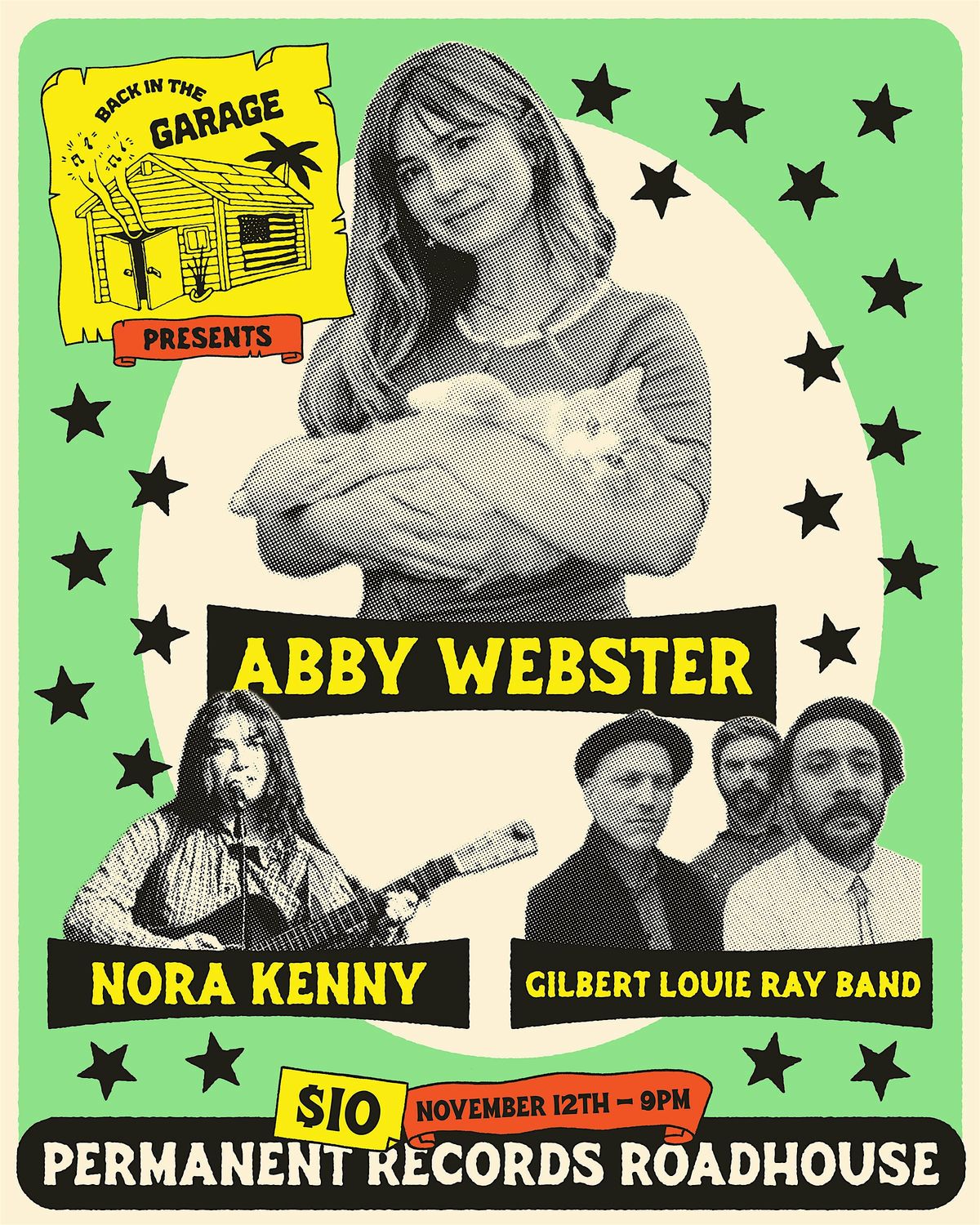 Abby Webster, Nora Kenny, Gilbert Louie Ray Band