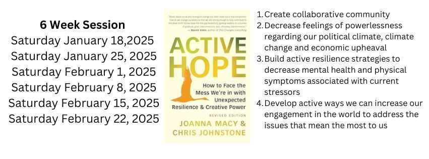 Active Hope: Building Resilience and Connection