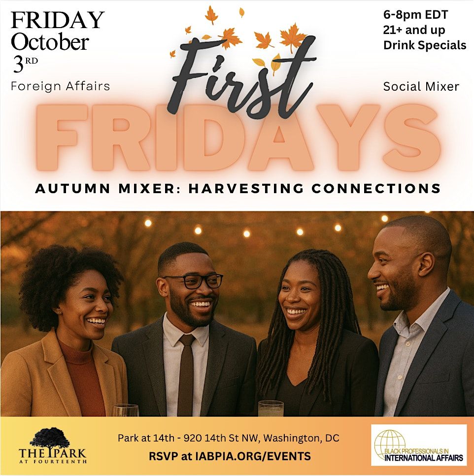 BPIA October First Friday:  Autumn Mixer